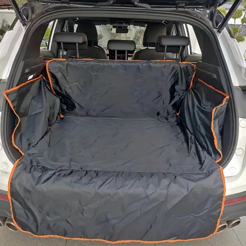 Duurzame polyester kofferbakmat voor huisdieren - Antislip, krasbestendig en gemakkelijk schoon te maken, voor SUV's en auto's, veiligheidsmat voor huisdieren