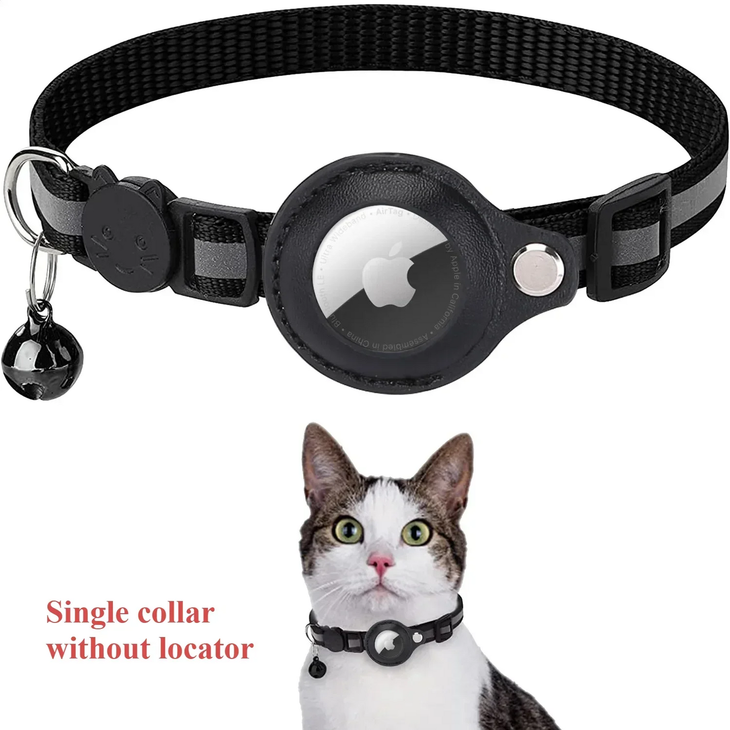 Traceur Bluetooth Anti-Perte pour Chat, Chien & Oiseau — 6 Mois d'Autonomie