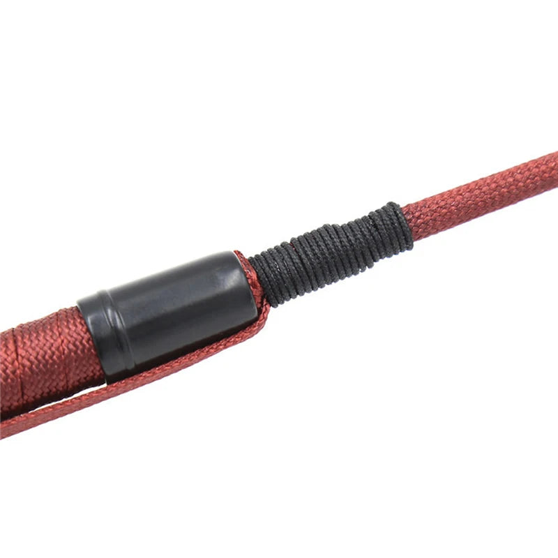 Leren zweep, 66 cm lang, rechte zweep, flogger, peddel, paardenzweep, rijzweep, paardensportzweep