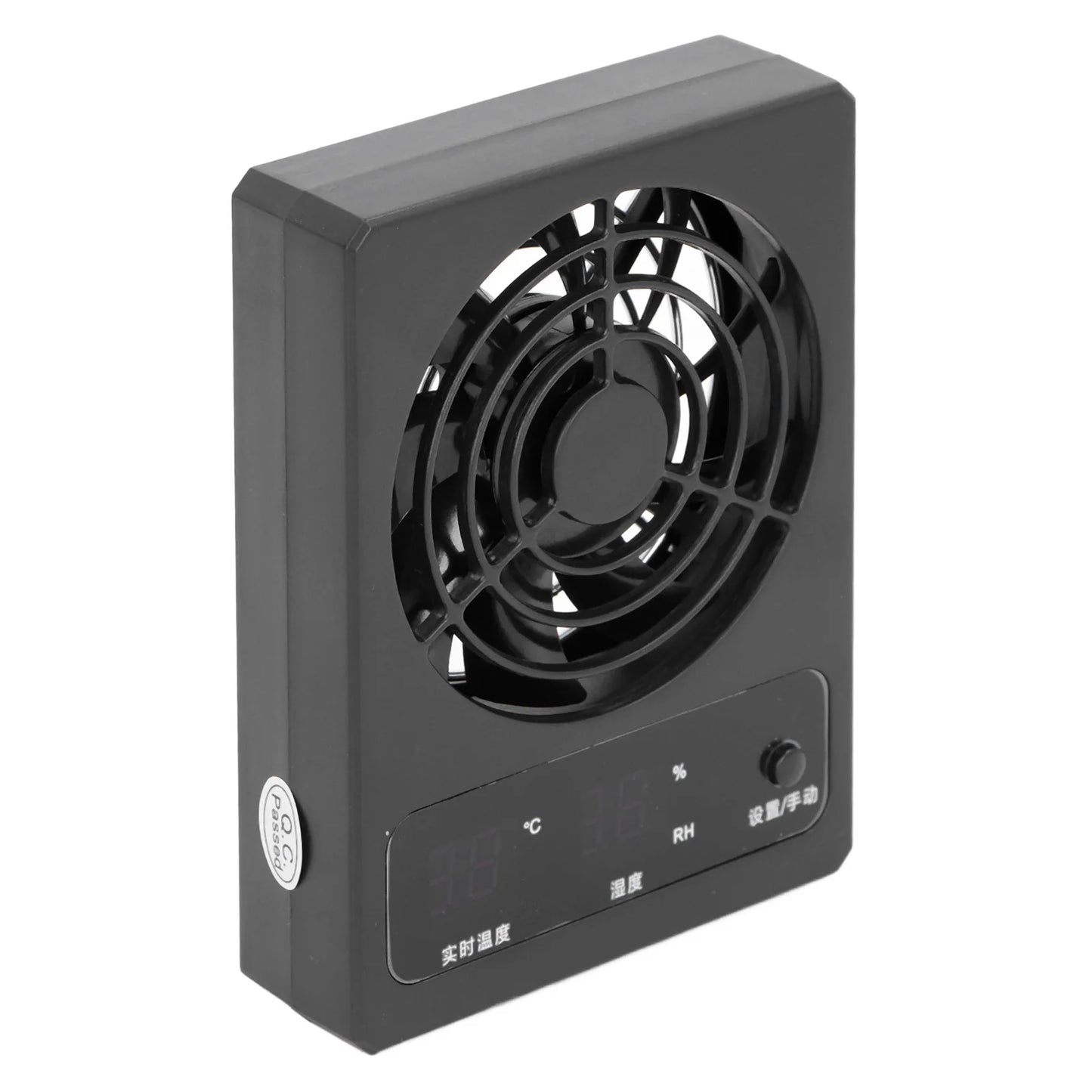 Ventilateur Silencieux pour Terrarium Reptiles & Amphibiens – Circulation d'Air, ABS, ≤30 dB