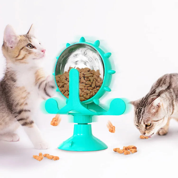 Roue à friandises pour chat