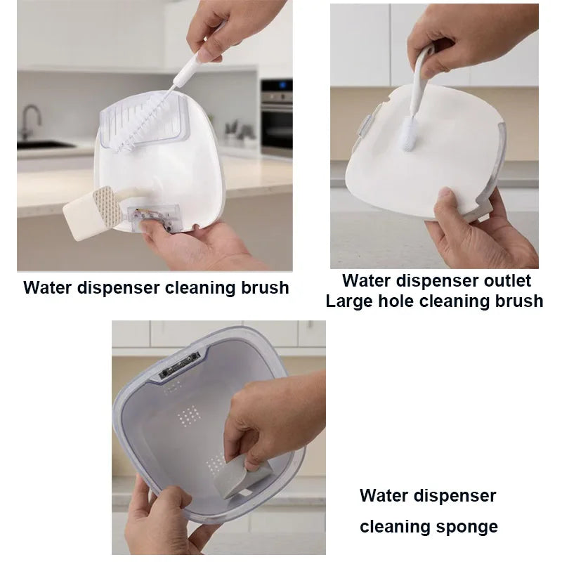 Kit de Nettoyage pour Fontaine à Eau Chat & Chien — 3-en-1 ou 5-en-1