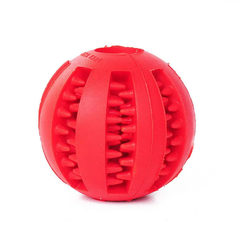 Balle Caoutchouc pour Chien – Non Toxique, Distributrice de Friandises, Nettoyage Dentaire