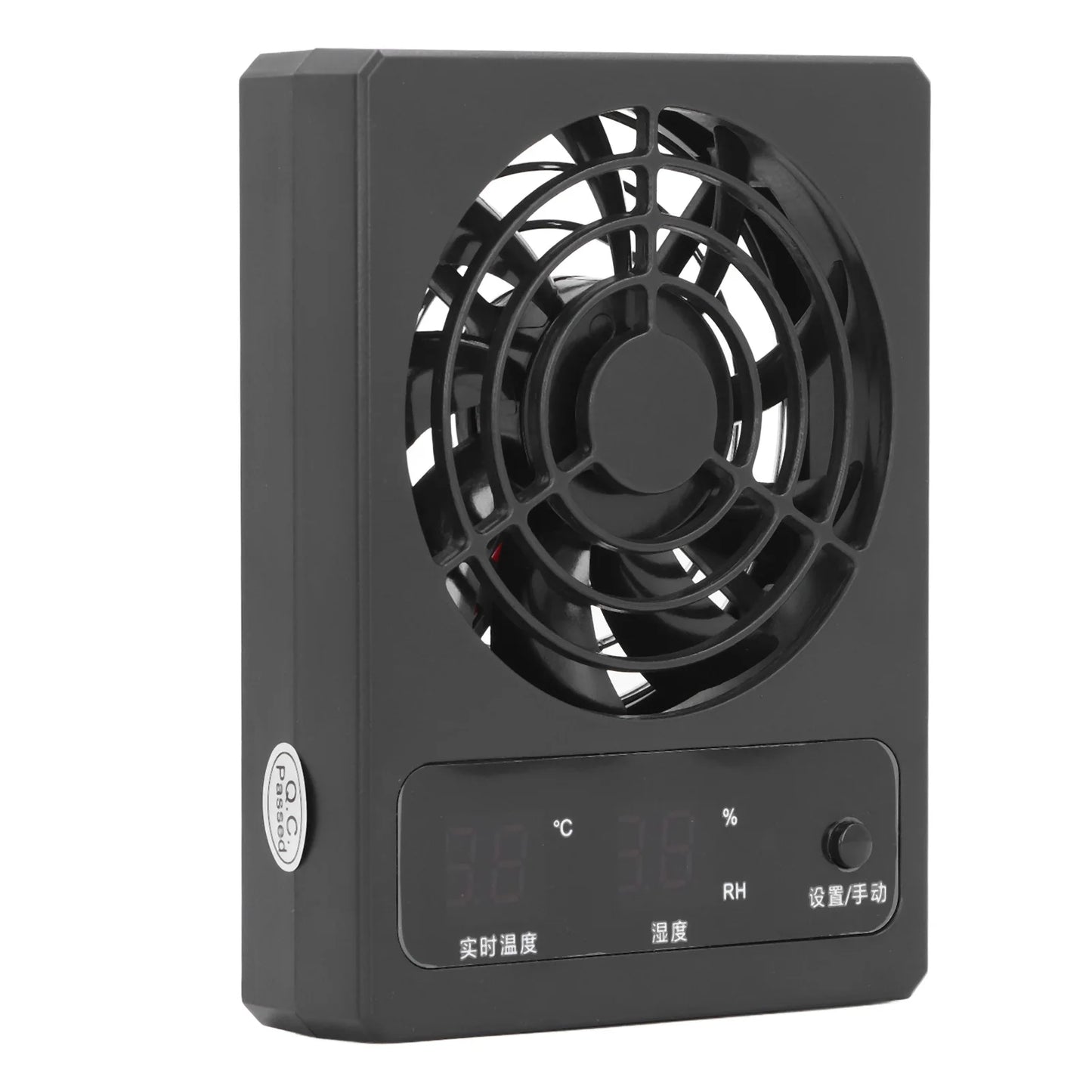 Ventilateur Silencieux pour Terrarium Reptiles & Amphibiens – Circulation d'Air, ABS, ≤30 dB