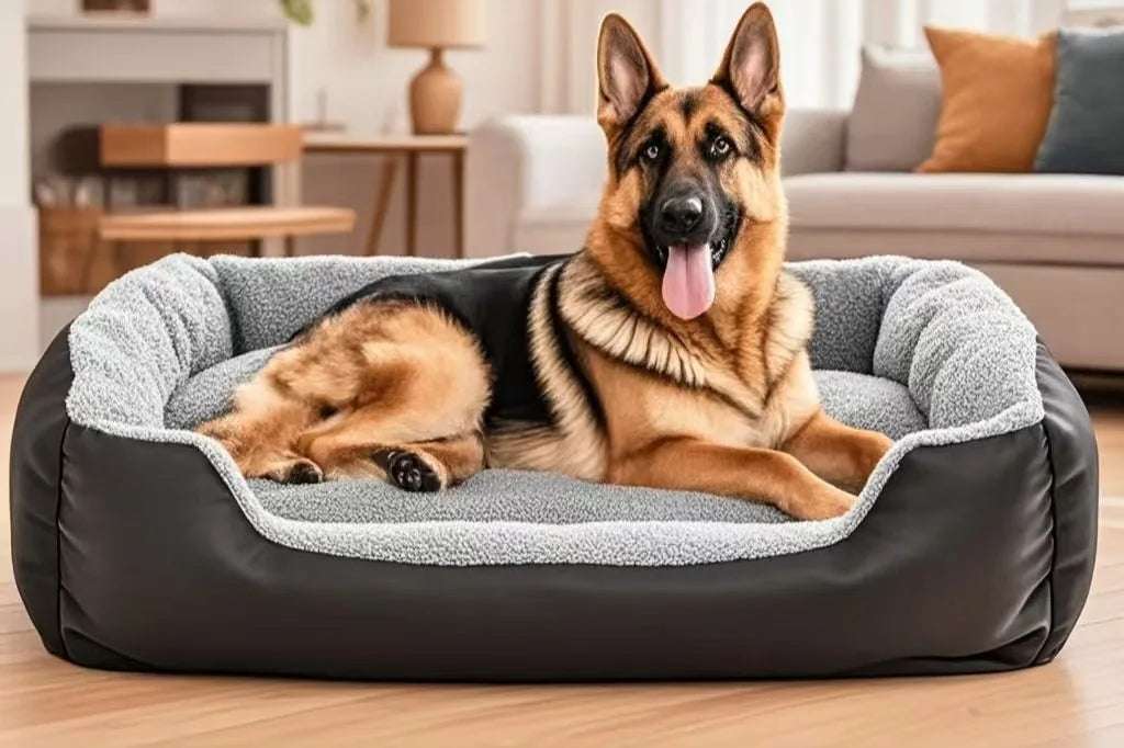 Lit Douillet d’Hiver pour Chien & Chat — Chaud, Imperméable, Tailles M à XXL