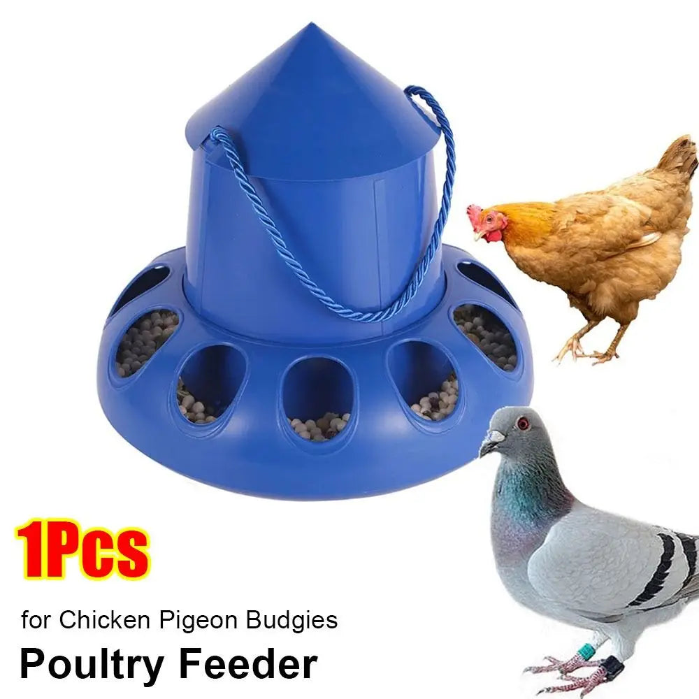 Mangeoire Automatique 11 Trous pour Volailles & Pigeons – 2 kg