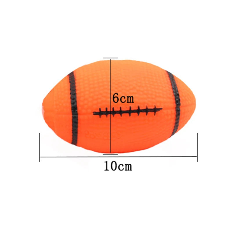 Balle Couinante pour Chiot & Petit Chien – 6 cm, 17 Modèles, Jouet à Mâcher XLeiPet