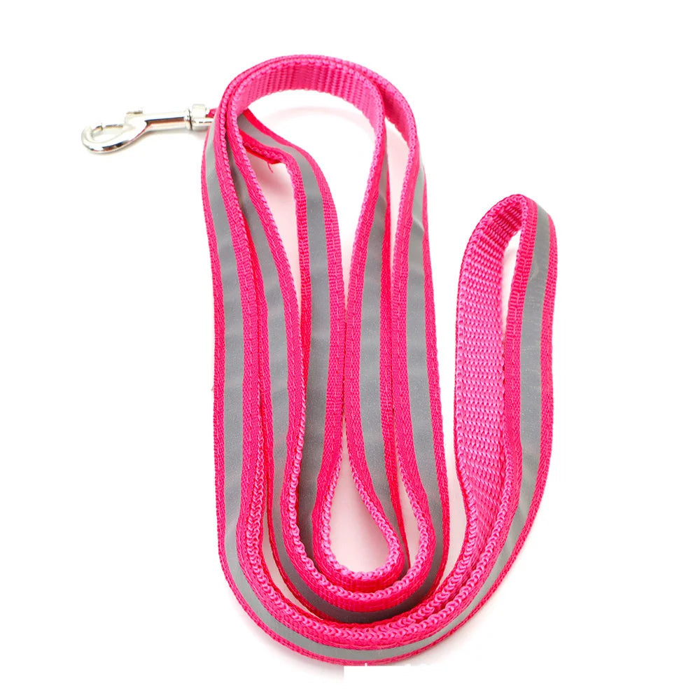Laisse Réfléchissante pour Chien, Chat & Lapin – 1,2M, Clochette, 13 Coloris