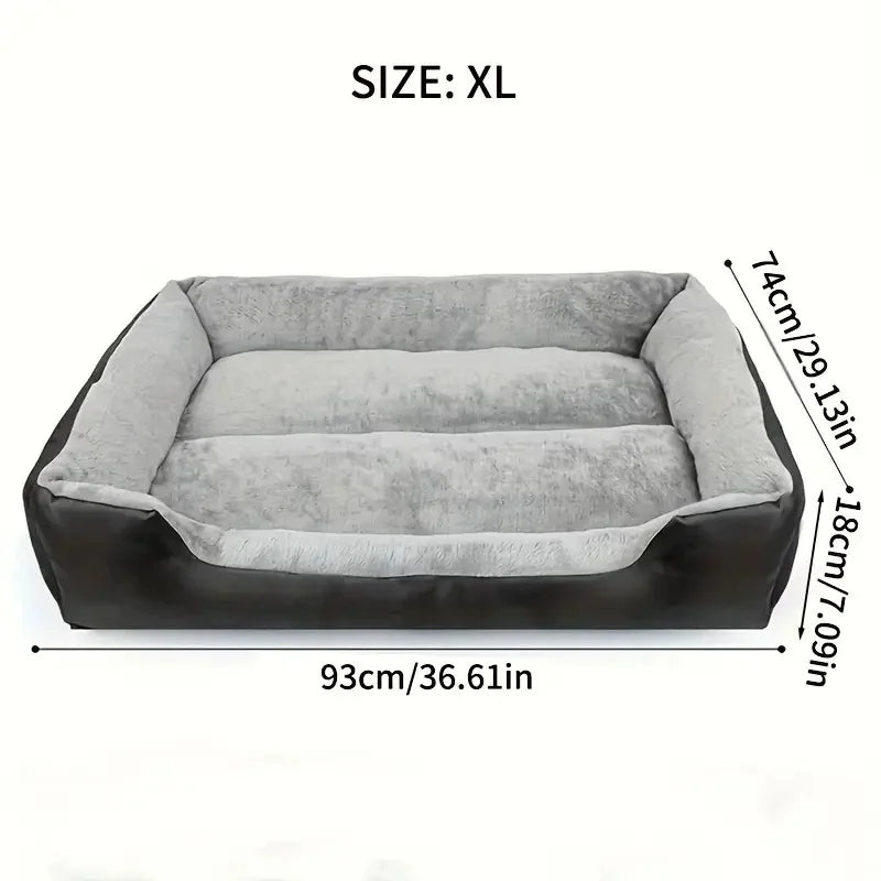 Lit Douillet d’Hiver pour Chien & Chat — Chaud, Imperméable, Tailles M à XXL