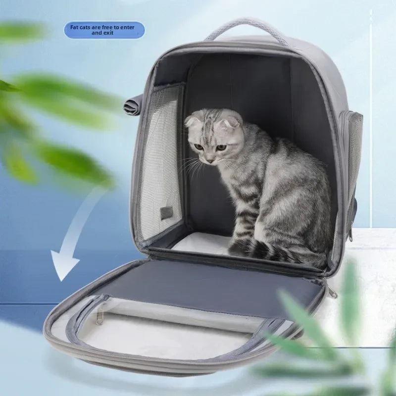 Sac à dos de transport pour animaux – Maille respirante