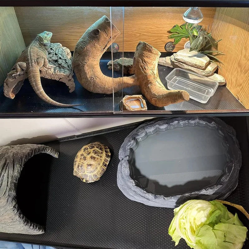 Tapis de Terrarium en EVA pour Reptiles – Lavable & Découpé à la Taille