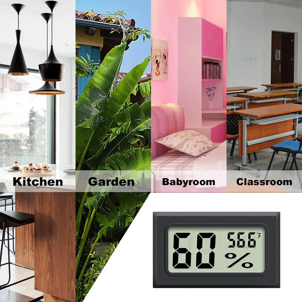Thermomètre & Hygromètre LCD pour Terrarium Reptile – Haute Précision