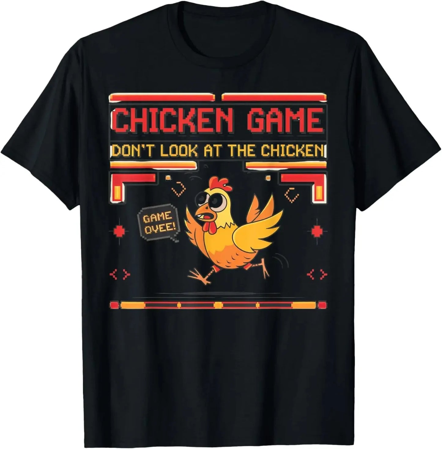 T-shirt Humoristique Poulet – Imprimé Personnalisé