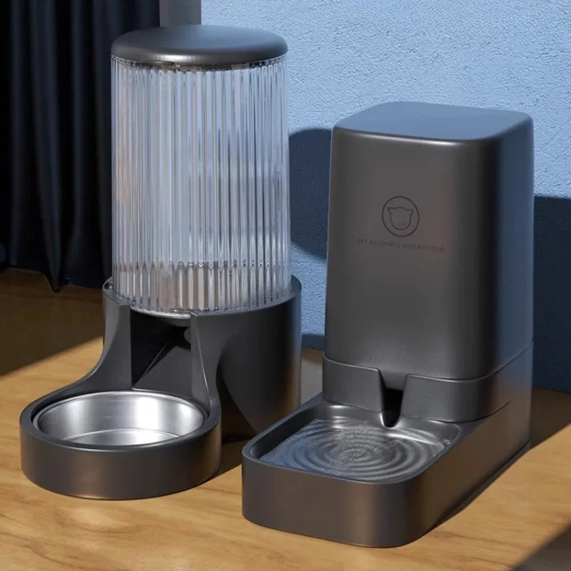 Waterdispenser voor katten, voerbakken en vochtbestendige waterfonteinen, grote capaciteit, afneembaar ontwerp, kattenbenodigdheden
