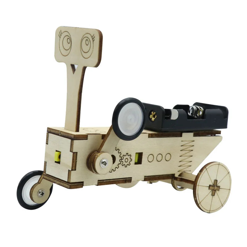 Robot Reptile en Bois à Assembler – Jouet Éducatif STEM