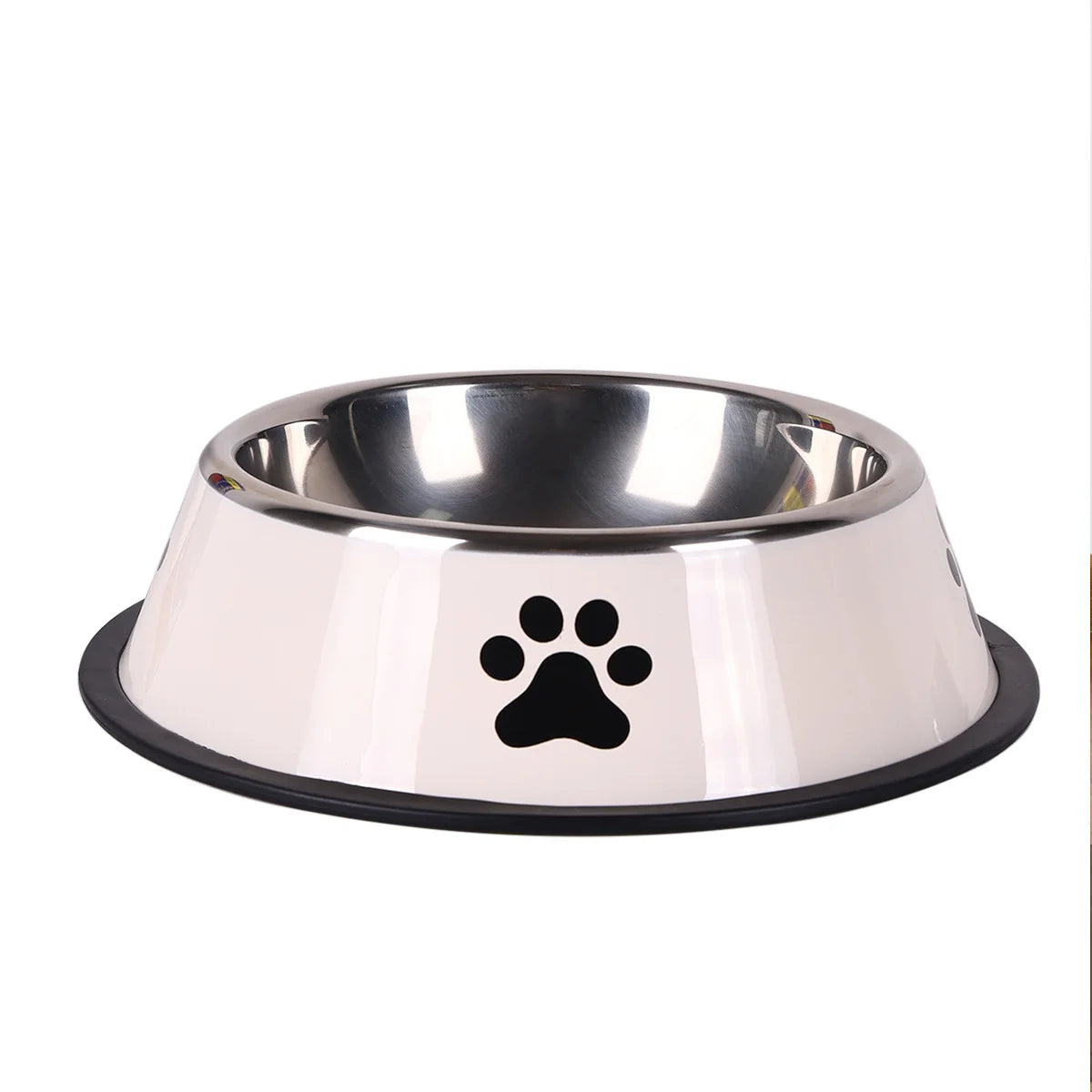 Gamelle en acier inoxydable pour chien et chat – Antidérapante, empilable