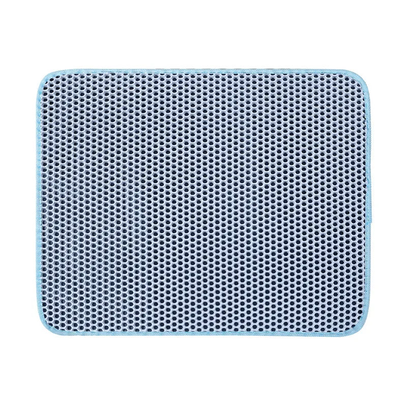 Grote kattenbakmat, waterdicht, voor huisdieren. Antislip dubbellaagse kattenbakmat. Huisdierenproduct.