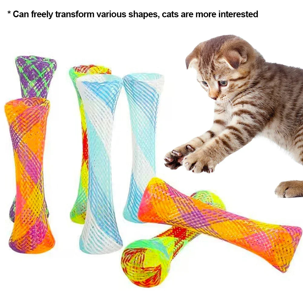 Jouets interactifs pour chat – Lot de 10 (griffes, mordre, s’amuser)