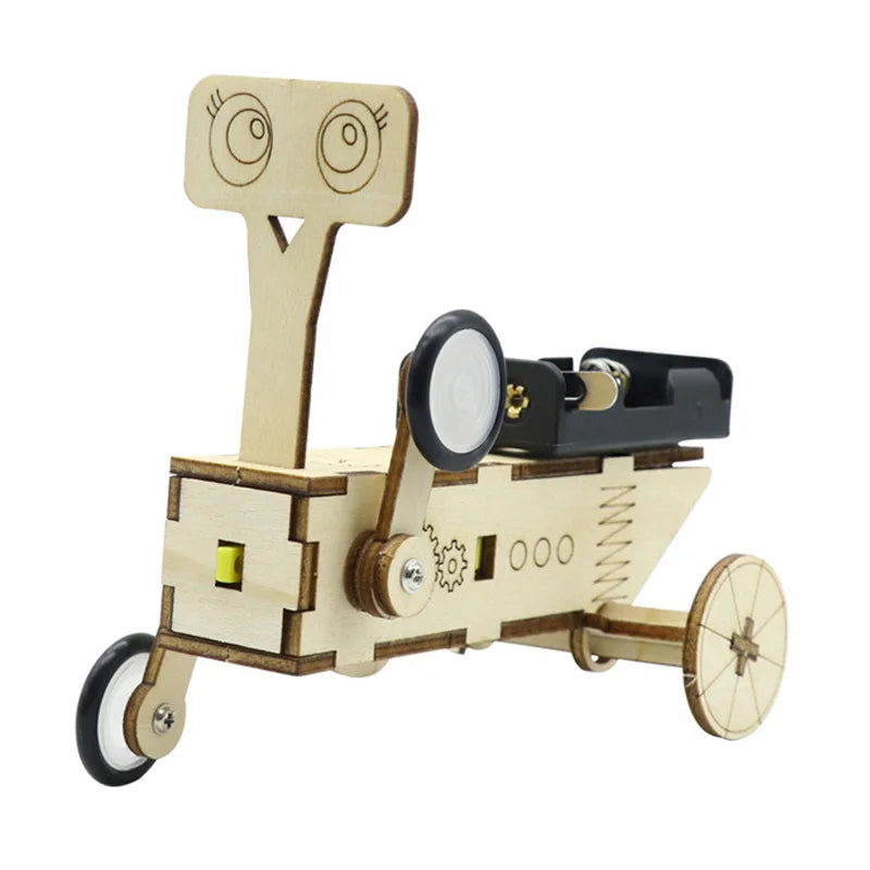 Robot Reptile en Bois à Assembler – Jouet Éducatif STEM