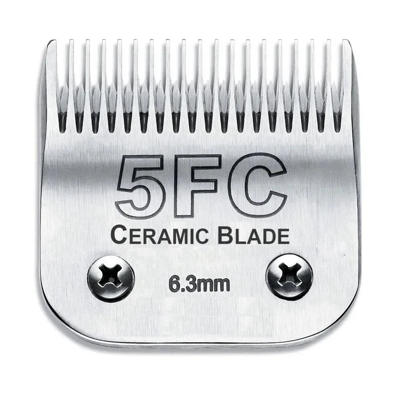 Lame de toilettage en céramique – Compatible Andis, Oster A5, Wahl KM